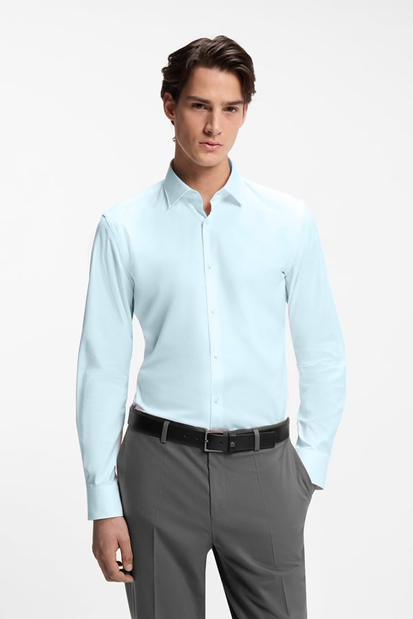 ΠΟΥΚΑΜΙΣΟ HUGO - 459 ΜΠΛΕ